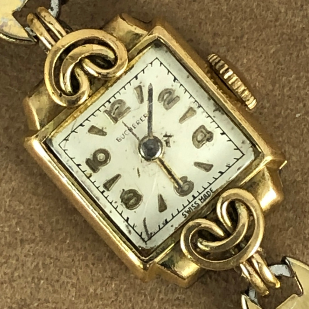 Vintage 1930s Early Bucherer Swiss Made Watch